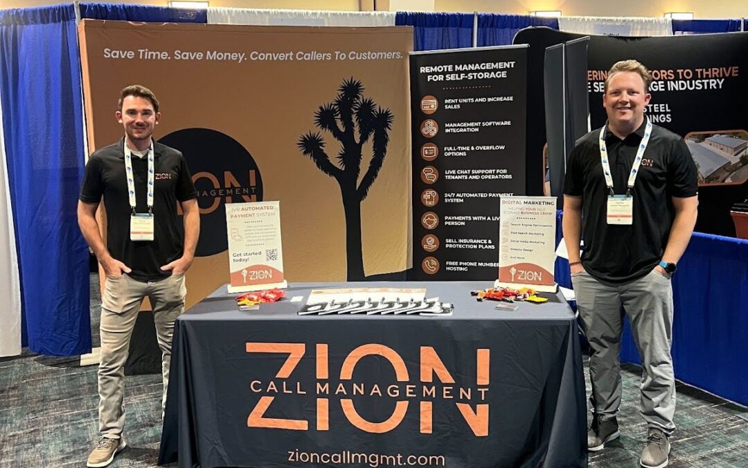 Zion Call Management SSA Trade Show Booth